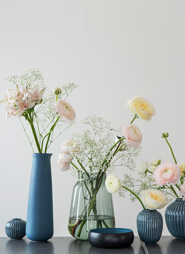 Interflora ranunkler bukett lys pastell